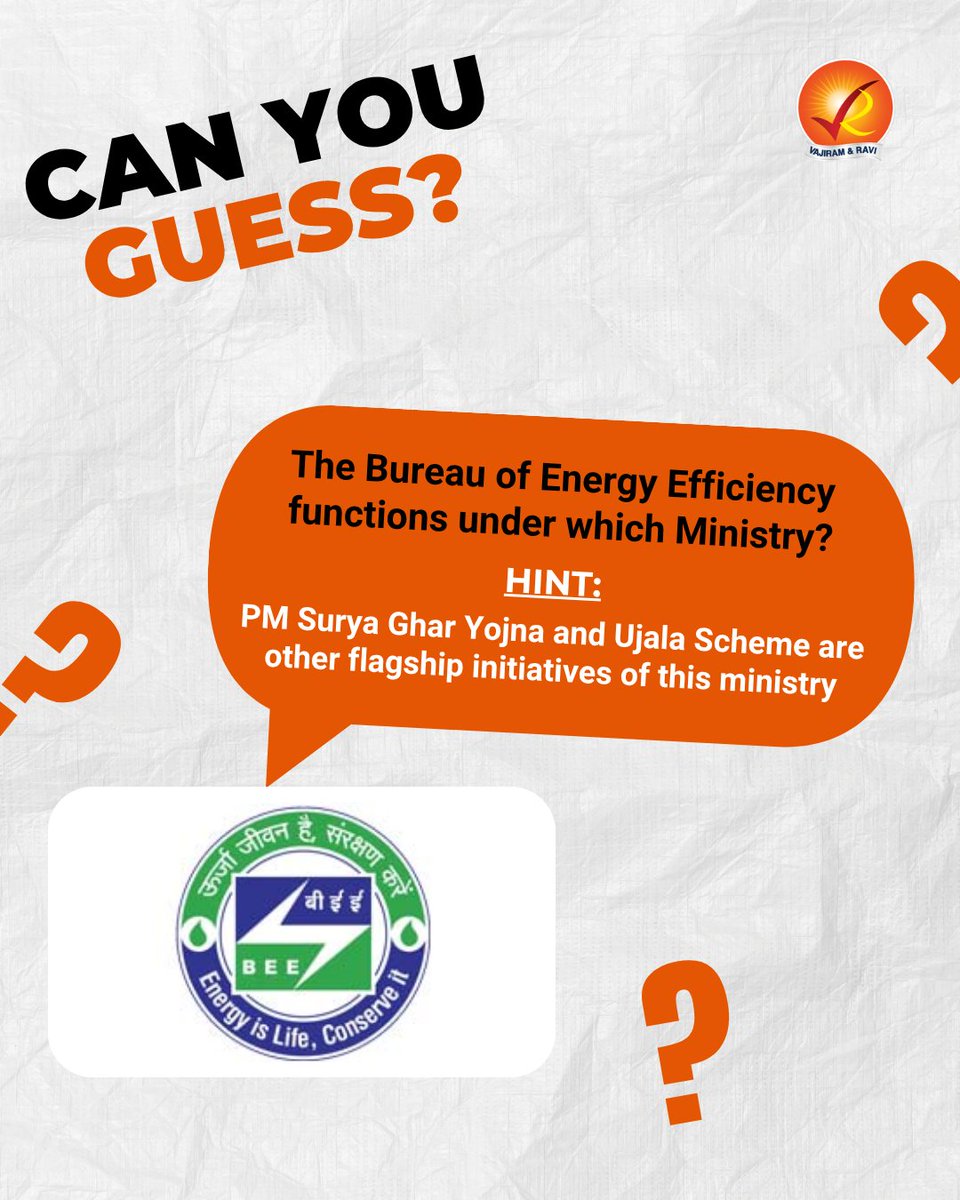 VajiramRavi's tweet photo. #TriviaWithVajiram | Ready for a little brain teaser? Let's play #CanYouGuess and put your knowledge to the test! Comment below!
#quiztime #ChallengeAccepted #upsc #iascoaching #ias #ips #prelims #mains #cse #iastoppers #gk #iasexam #ias #upscinterview #follow #fun #inspiration https://t.co/DqP03VP78w