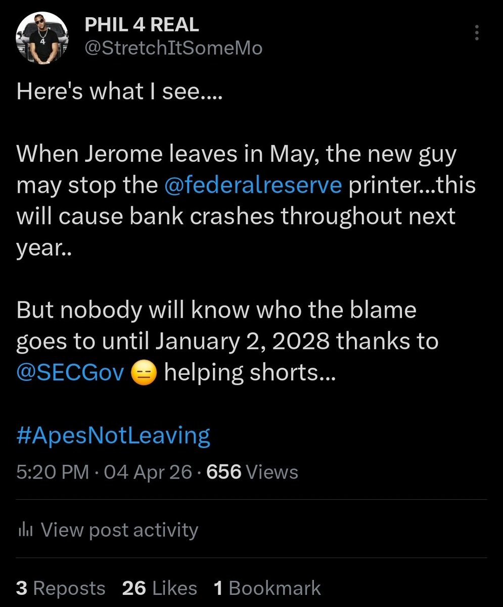 StretchItSomeMo's tweet image. I made my prediction lol 😆 #ApeShit