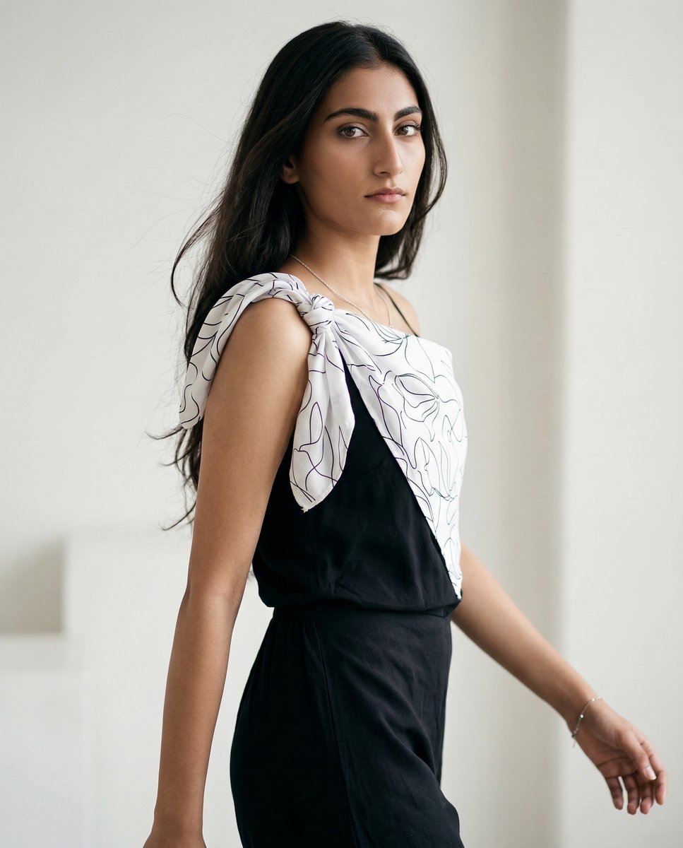 GreyExim's tweet image. Not just an accessory.

A cotton blend scarf, reimagined as part of the outfit — fluid, minimal, and effortless.

#GreyExim #CottonScarf #ScarfStyling #ModernFashion #MinimalStyle #StatementAccessories #EffortlessStyle #OutfitDetails