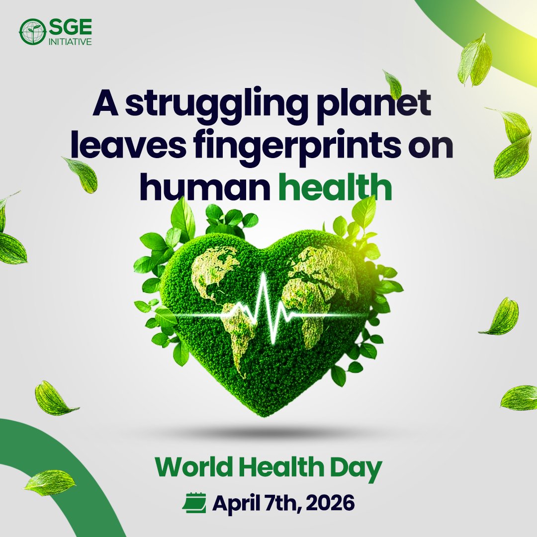 We talk about climate like it’s separate from our health. 
It isn’t.
The water, the heat, the air, all of it comes back to us. 

Happy world health day.
