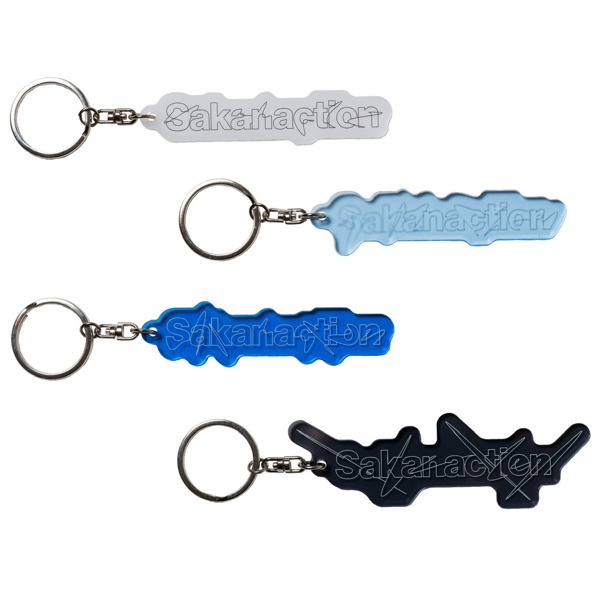 sakanaction 【STATUS LOGO ACRYLIC KEYCHAIN ¥900】① 各ステータスを