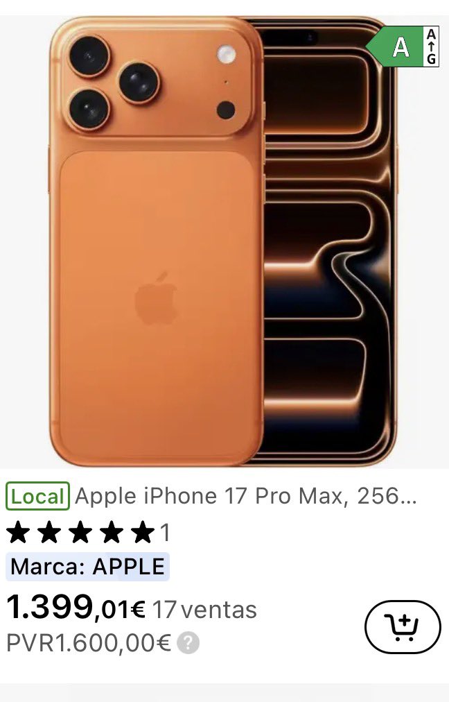 IngAhorrador's tweet image. LA LOCURA CONTINÚA 🤯

Ayer se hizo viral… y hoy ES AÚN MEJOR.

Sí, puedes seguir sacando un iPhone al 50% 😱

Precios que parecen de otra época… pero no:

👉🏻 iPhone 17 Pro Max por 699,50€
👉🏻 iPhone 17 Pro por 668€
👉🏻 iPhone 17 por 441,50€

Y ojo a esto 👇🏻
👉🏻 Nintendo Switch