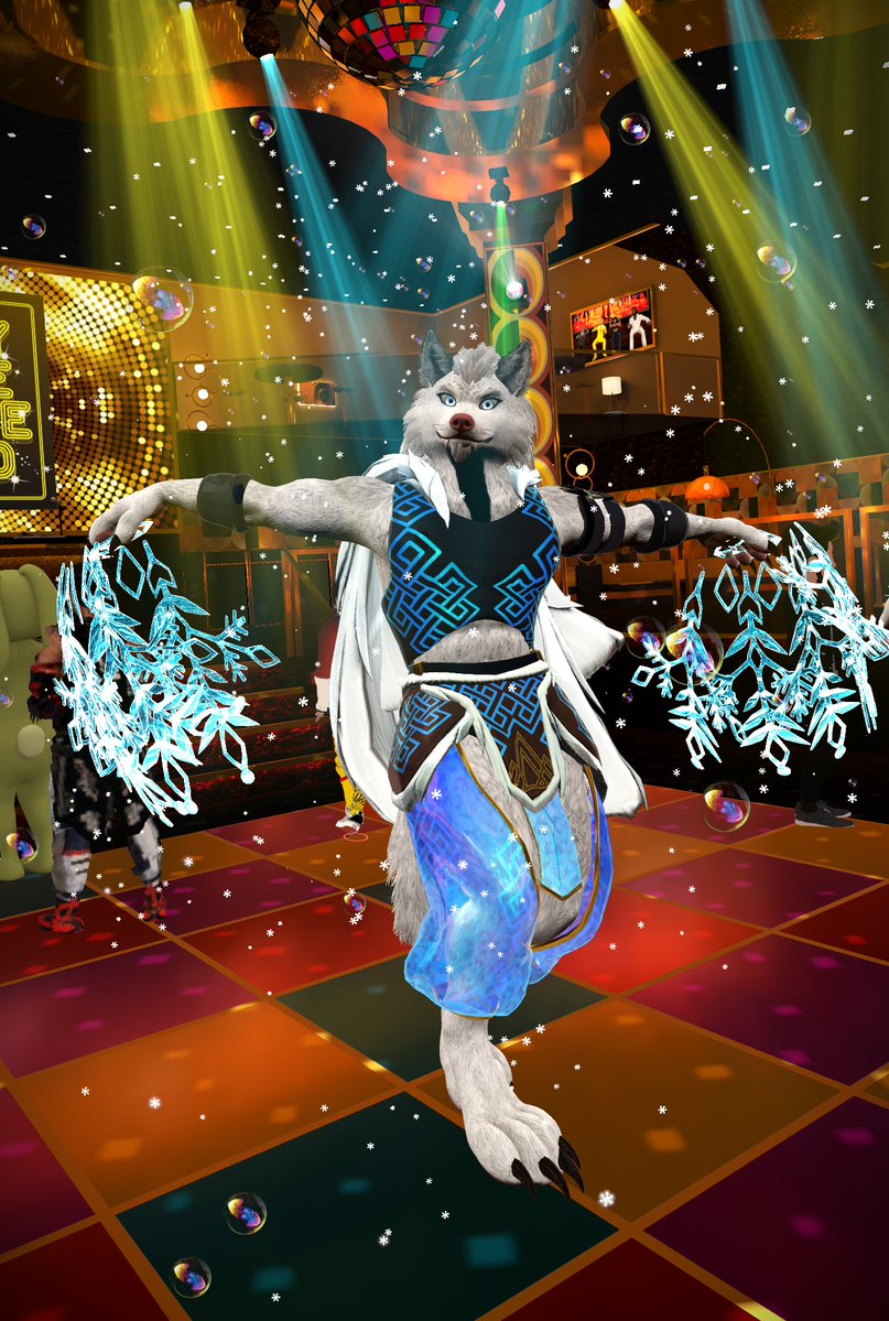 Funky Dance moves. Let me cool you down after hot moves.

#vrchat #werewolf #bellydance #vrchatfurry #fantasy