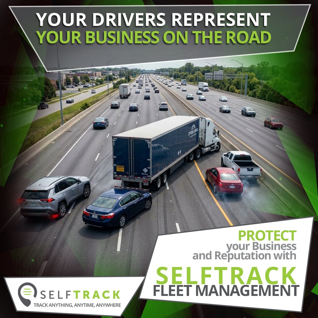 Selftrack1's tweet photo. Driver behaviour impacts your business, fuel costs, maintenance, insurance &amp; reputation. Selftrack monitors harsh acceleration, braking and speeding in real time. Control how your fleet is driven. Contact Selftrack: 012 460 1495 |info@selftrack.co.za |https://t.co/gTjBIS56Dc https://t.co/w3dU557HLk