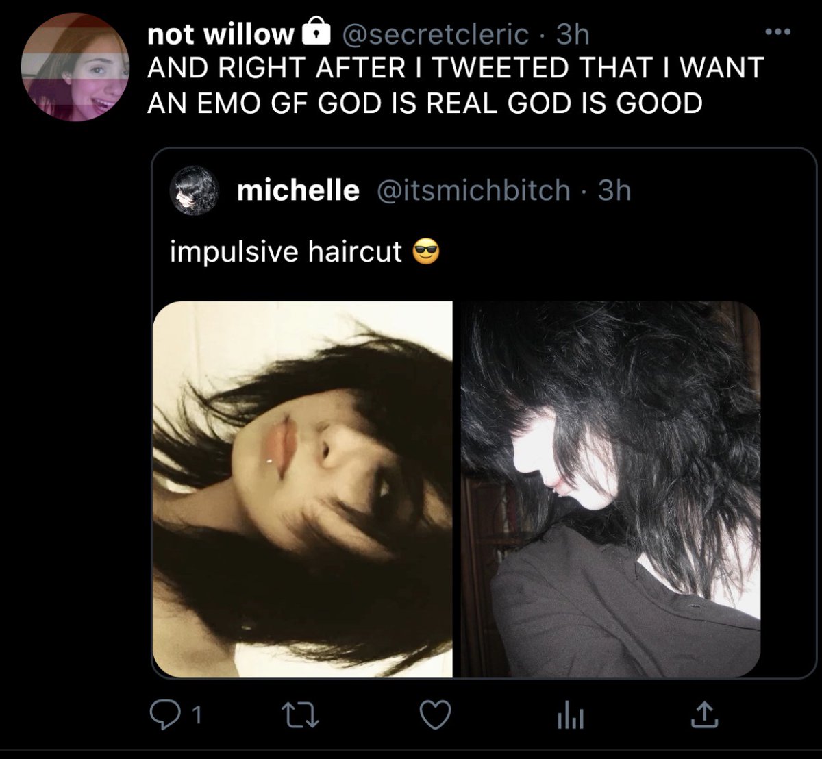 belle ⋆˚࿔ tweet media