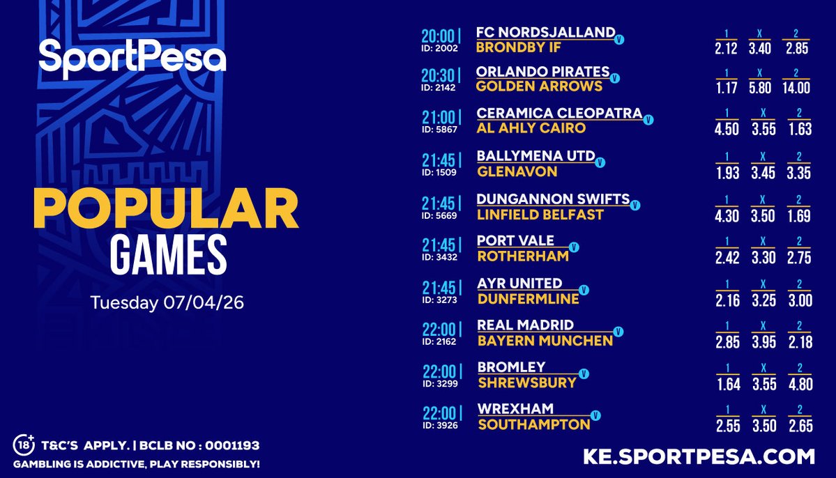 SportPesa's tweet image. Tuesday Actions ni moto!!🔥

ODDS tume-BOOST, kazi kwenu!🫡

Hakuna kungoja 90 mins kulipwa, ukiseti na market yako iivane, malipo ni instant! 💥

Chambua, Cheza, Shinda! 📲spp.ke/highlights

#MakeItCount