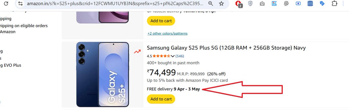 Tom_Adrianoz's tweet photo. what is your logic behind delivery of attached image product @amazonIN @AmazonHelp if customer paid full in advance then why too much delayed in delivery ? is this Scam ? or Amazon Fraud seller Fraud name OrcusM https://t.co/rMG8jhNVzV @jagograhakjago @nch1915 @consumerforum_ https://t.co/StRwnJs3Cd