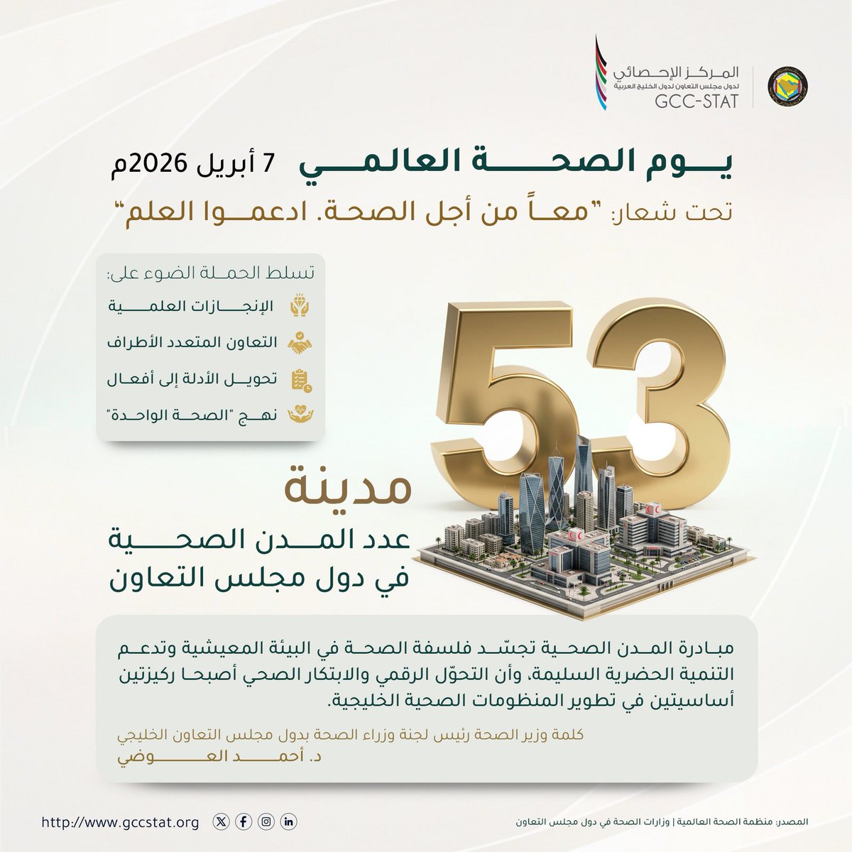 المركز الإحصائي الخليجي tweet media