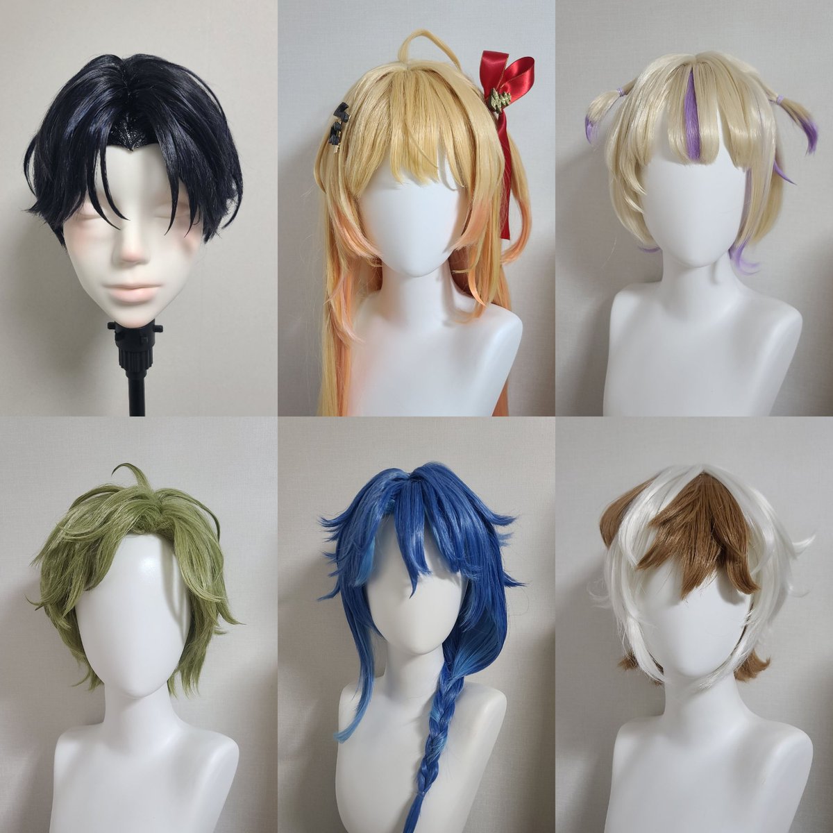 ✂️해골샵☠️ 가발 셋팅 tweet media