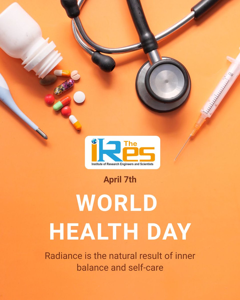 🌍World Health Day – April 7th🌍

Good health begins with self-care and balance. On this World Health Day, let’s remind ourselves that even the smallest healthy habits can lead to a brighter, stronger future. 🩺✨

Let’s work together towards a healthier world for everyone.