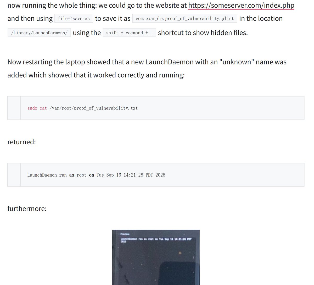 blackorbird's tweet image. macOS Recovery Mode Safari allowed unrestricted writes to system partitions (and root persistence)
yaseenghanem.com/recovery-unres…