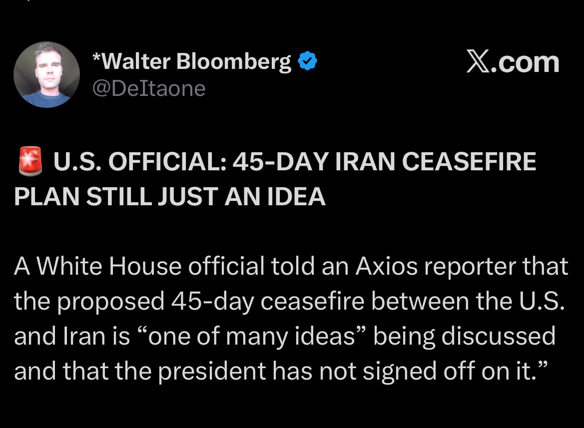 We are on the 38th day of the war, and the cost is approaching $45 million. On the crypto side, there are some slight positive signals.

The 10-day deadline given by Donald #Trump expires today. He had pointed to attacks on power plants and bridges for today.

On the other hand,