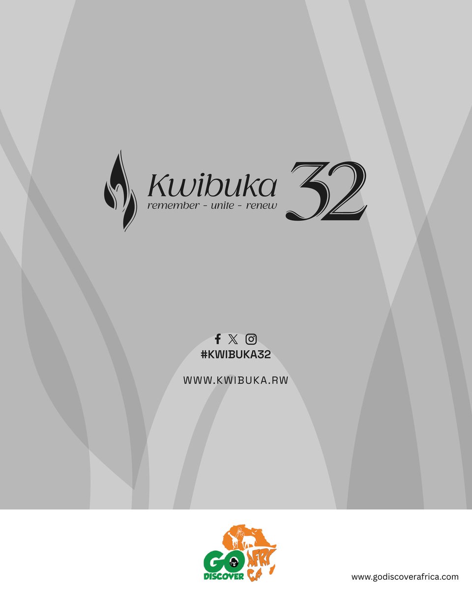 Godiscover_'s tweet photo. The management and all staff of Go Discover Africa stand in solidarity with all Rwandans in commemorating the 1994 Genocide against the Tutsi. #Kwibuka32. https://t.co/ywDCNon6w0