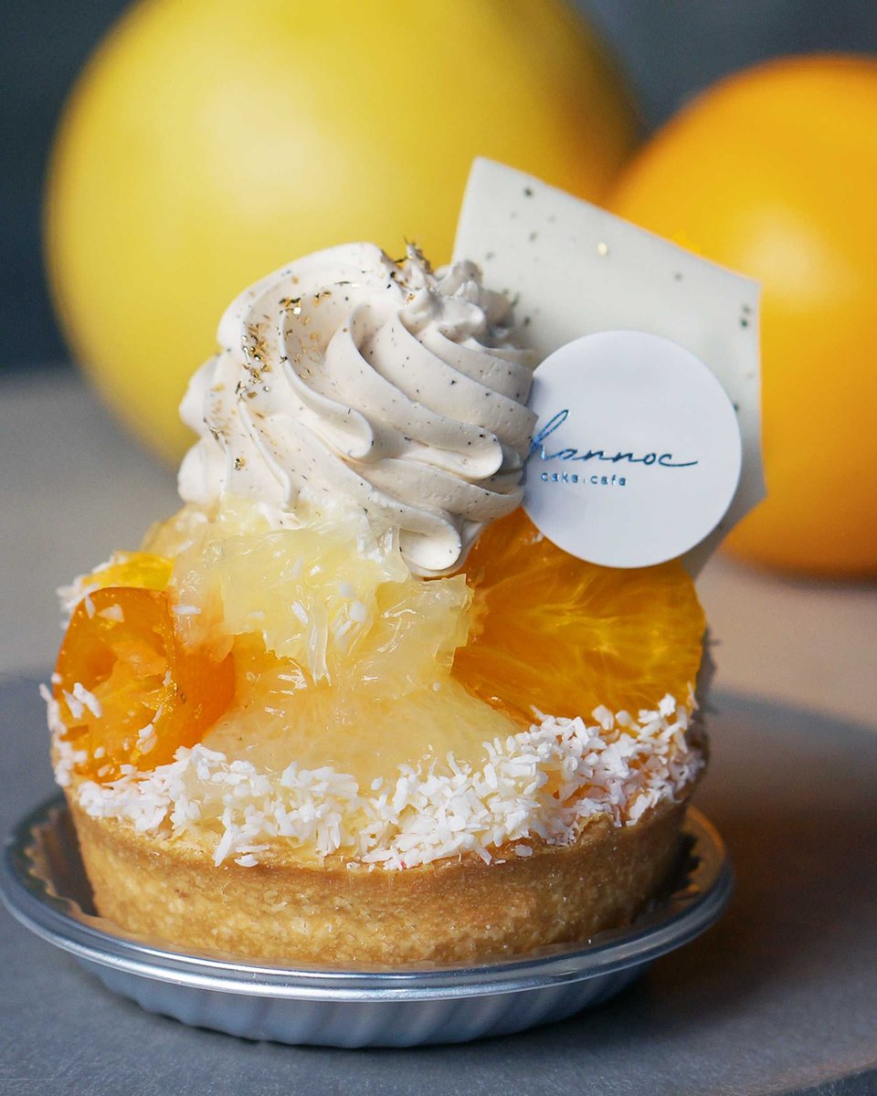 hannoc_cakecafe's tweet photo. 紅茶の香る、春のタルト𓂃🍊 https://t.co/wblmSYXrty