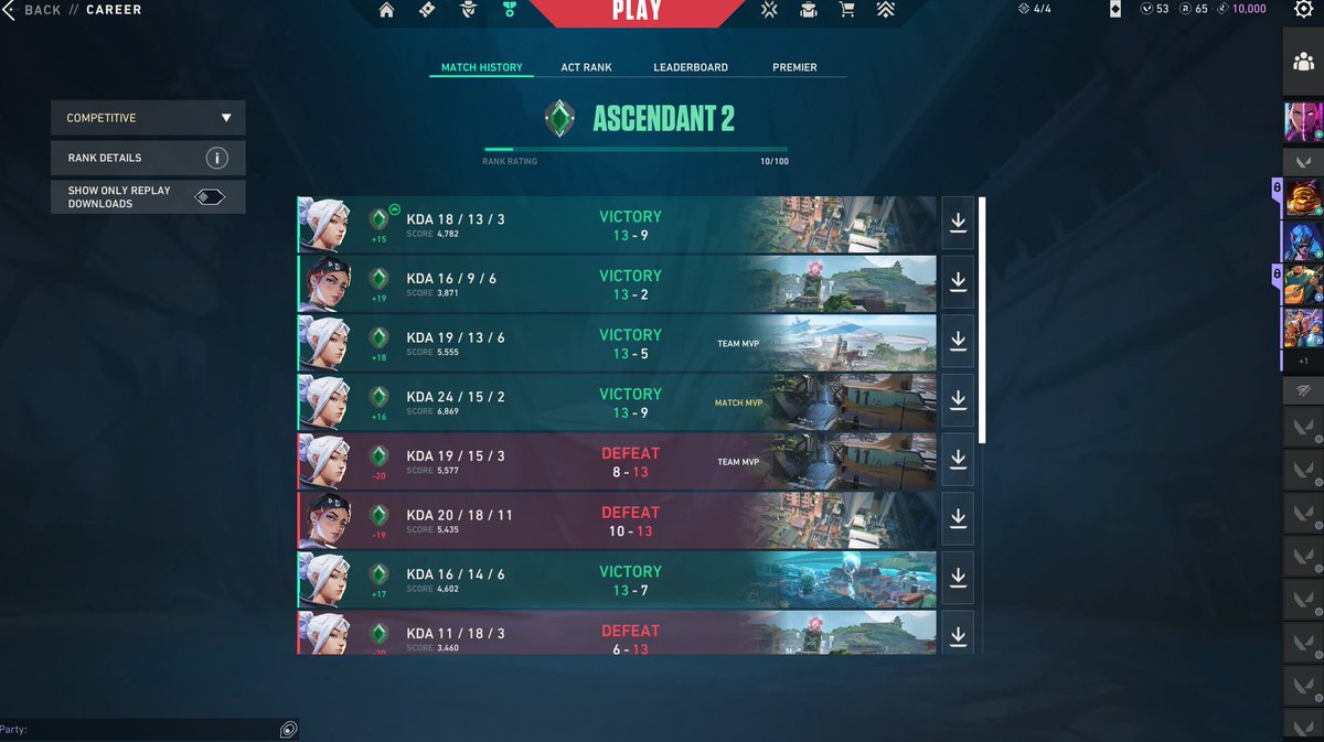 dropluctv's tweet photo. chat is this the run where i hit asc 3 ? #valtwt #valorant https://t.co/mYWLAgwIqT