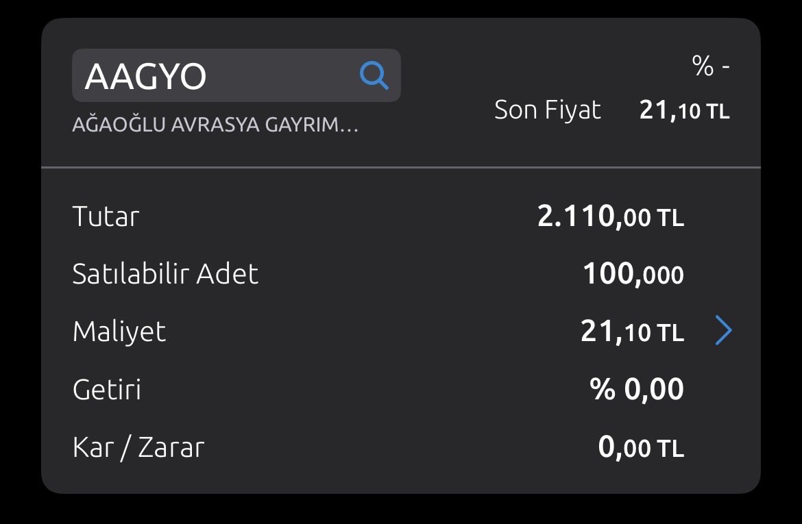 No For Yatırım Advice tweet media