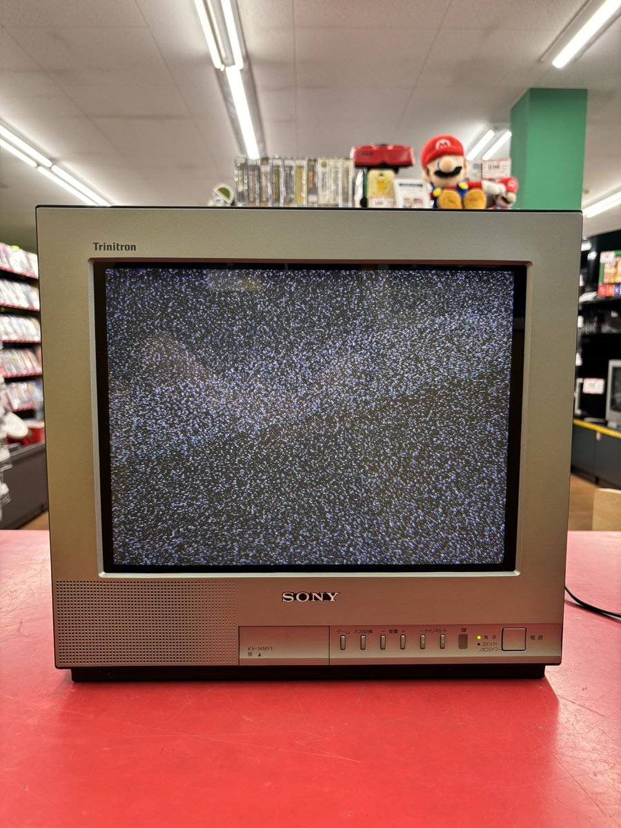 SONY ブラウン管テレビ📺KV-14MF1を買取ました😆 平面ブラウン管FD