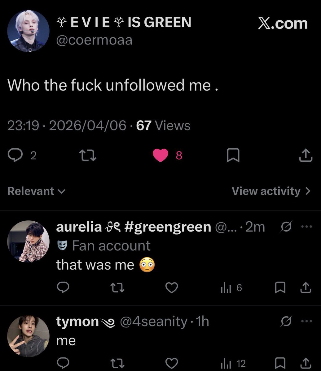 𖣂 E V I E 𖣂 IS GREEN tweet media