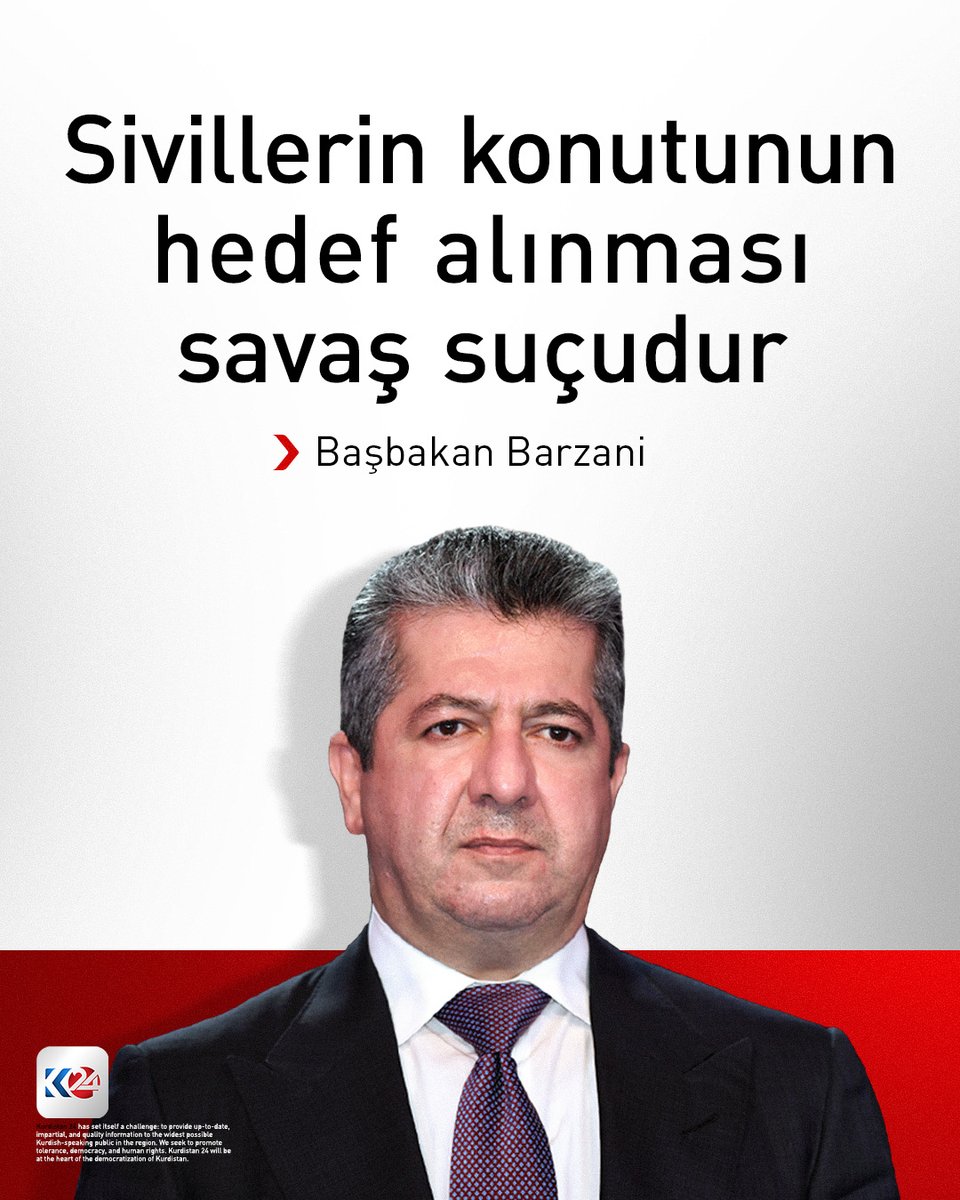Kurdistan24 Türkçe tweet media