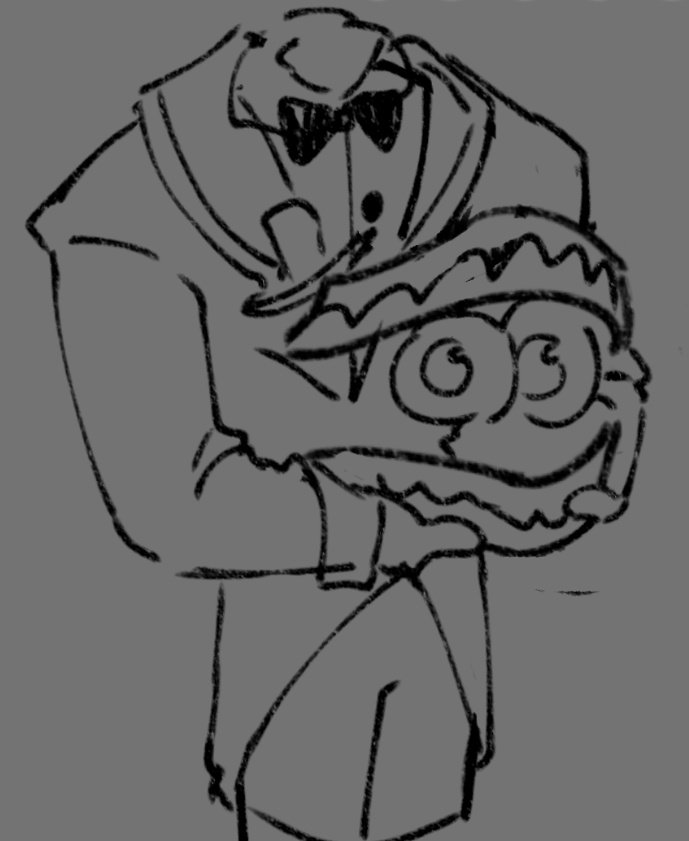 Shinoko_05's tweet image. Here you go, Caine naked/NSRS (bonus headless Caine)

#tadc #caine