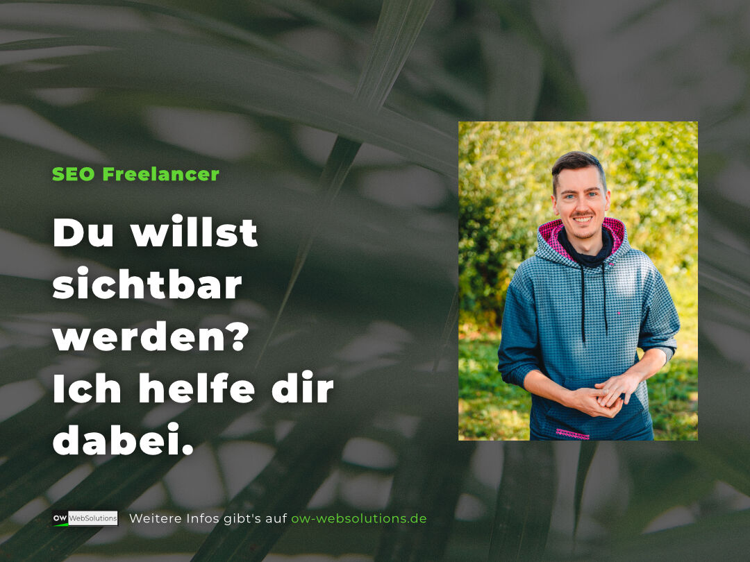 natha_ow's tweet image. 📈 Mit mir wird SEO zum Erfolgsfaktor.
👉ow-websolutions.de/seo-freelancer/

#Freelancer #Freelancing #DigitalNomad #DigitaleNomaden #SEO #WordPressSEO #Marketing #Onlinemarketing #WordPress #WooCommerce #Webdesign #Webagentur #Business #Unternehmertum #Unternehmer #Selbstständig #Website #