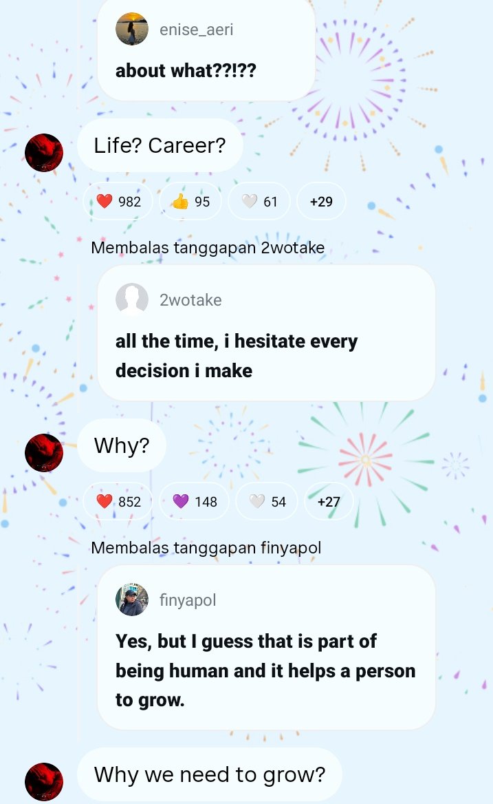 XbackINA's tweet photo. 070426 @layzhang Ig channel

Q: pernahkah kamu ragu?
👤: Tentang apa?
🐑: Kehidupan? karir?
👤: Setiap saat, aku ragu disetiap keputusan yang aku buat
🐑: Kenapa?
👤: Iya, tapi aku rasa itu bagian dari manusia dan membantu orang tersebut buat bertumbuh 

#LAY #张艺兴 #레이 https://t.co/xrPjyCZQk3