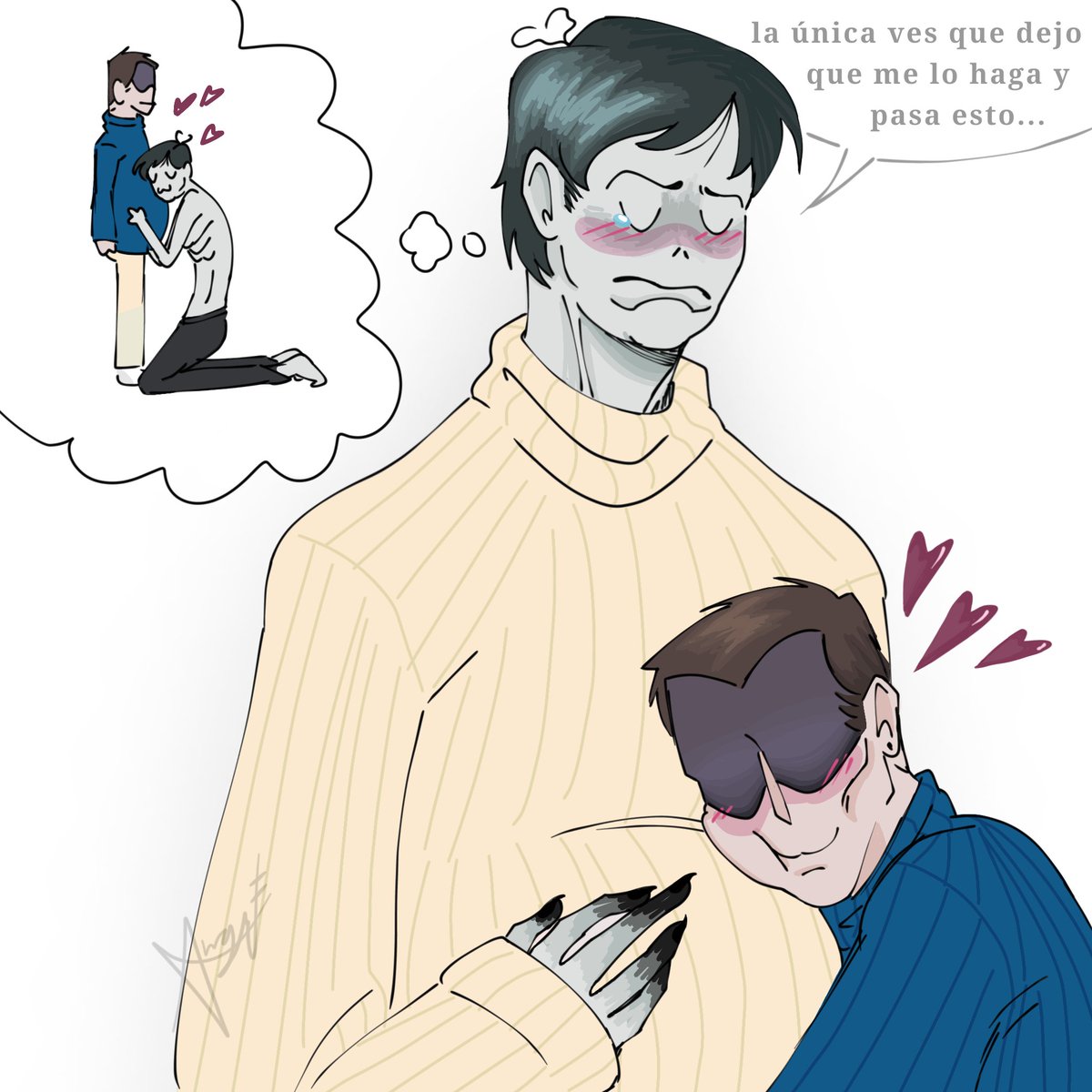 NaomiAstri59174's tweet image. Dibujo rápido, en realidad es un dibujo algo viejo pero lo encontré así que decidí terminarlo, siempre veo que dibujan al prota embarazado pero ¿que tal si fuera al revés? La dinámica cambiaría mucho yo creo
#Ninah #Palegun #homeowner #paleman