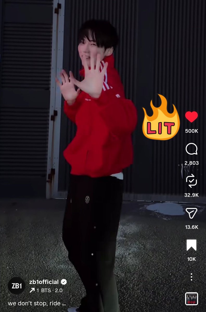 #SUNGHANBIN BTS - 2.0 dance challenge on instagram now already surpassed 500k likes ♥️🔥

Also with 3.3M views! 👏🏻👏🏻