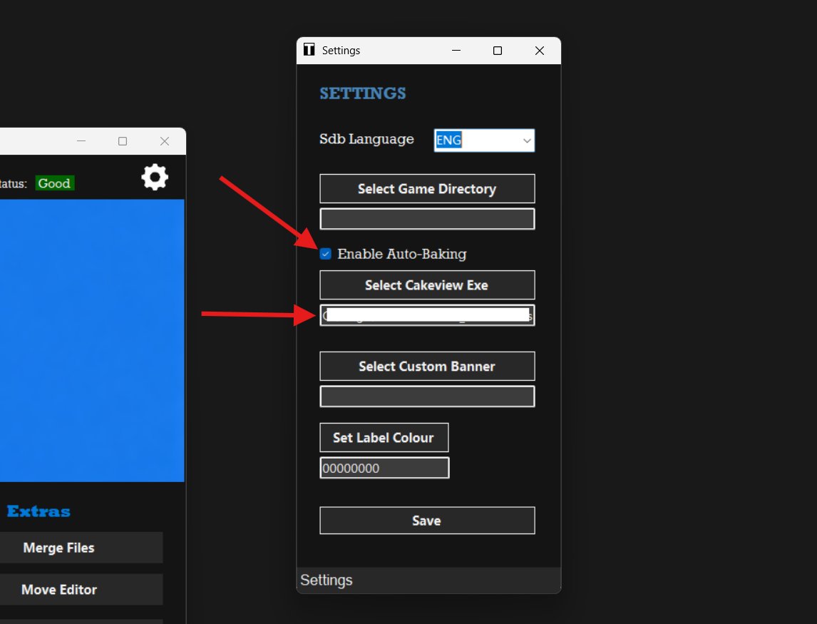With TRIBUTE 26 we are adding AUTO-BAKING! If enabled, it will silently communicate with CakeView to keep your baked caks updated automatically. This means after using Tribute, you can immediately launch the game, without needing to manually bake inbetween! #WWE2K26