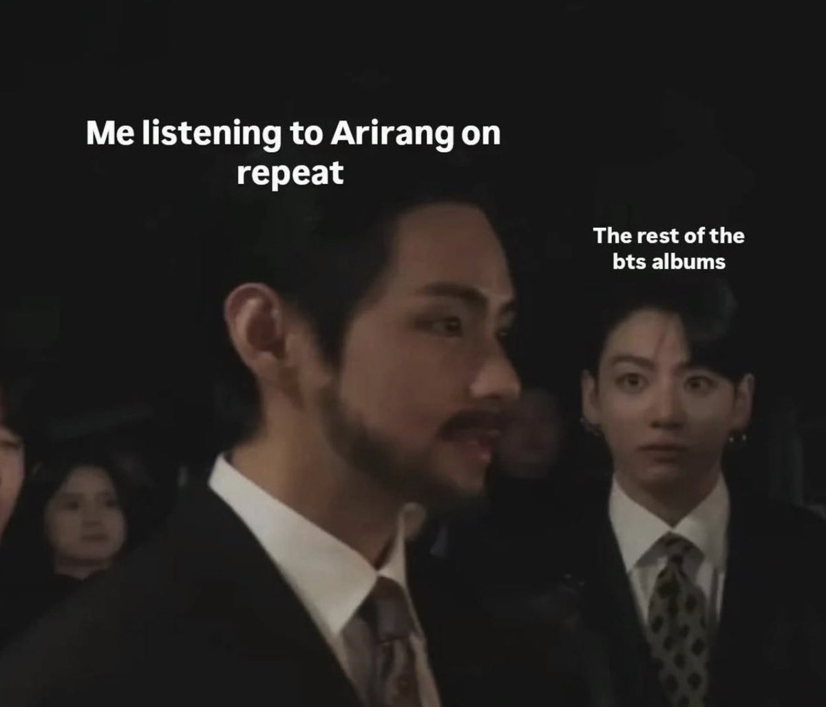 Livheartt's tweet photo. BTS songs that are not on Arirang staring at me from my playlists waiting for me to play them 🤣😭 https://t.co/HlQ77aEgVz
