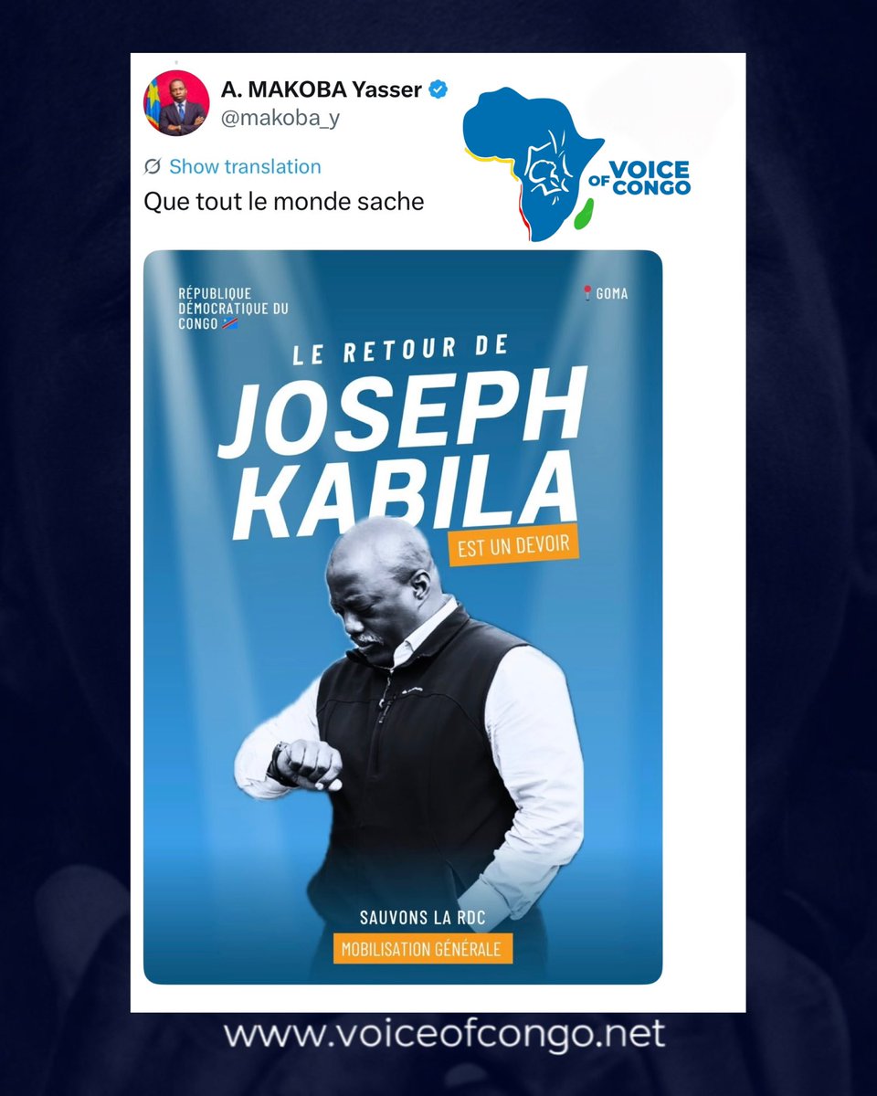 The Voice Of Congo tweet media