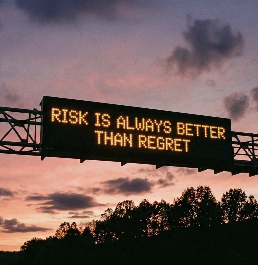 WisdomStoics's tweet photo. Take that risk! https://t.co/3OfyvL1O9w