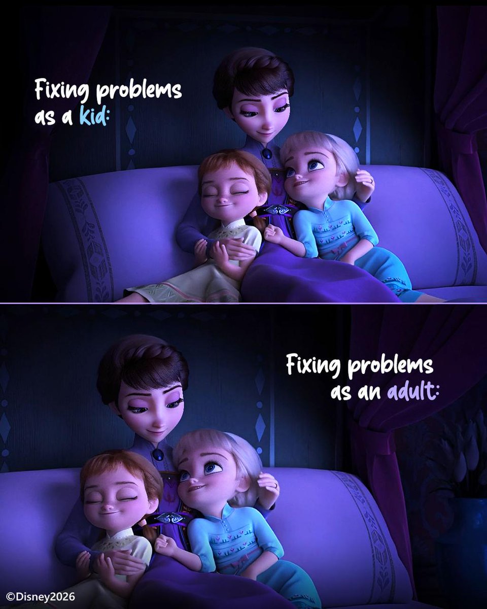 DisneyIndia's tweet image. Mothers are the solution to all of it!🥹🥹

#frozen #anna #elsa #disney #disneyindia