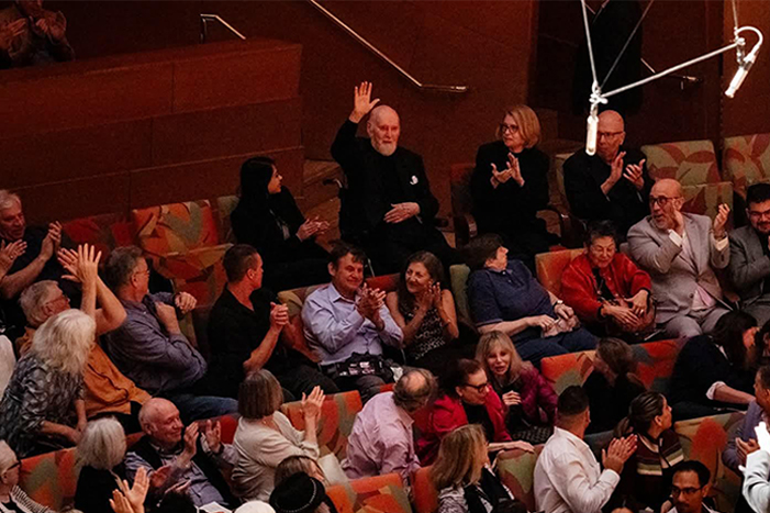 JediNewsNetwork's tweet image. John Williams Attends Trumpet Concerto Performance at Walt Disney Concert Hall - jedine.ws/l1lw #StarWars #JohnWilliams @LAPhil #AnnaHandler #TomHooten #WaltDisneyConcertHall #JWFan