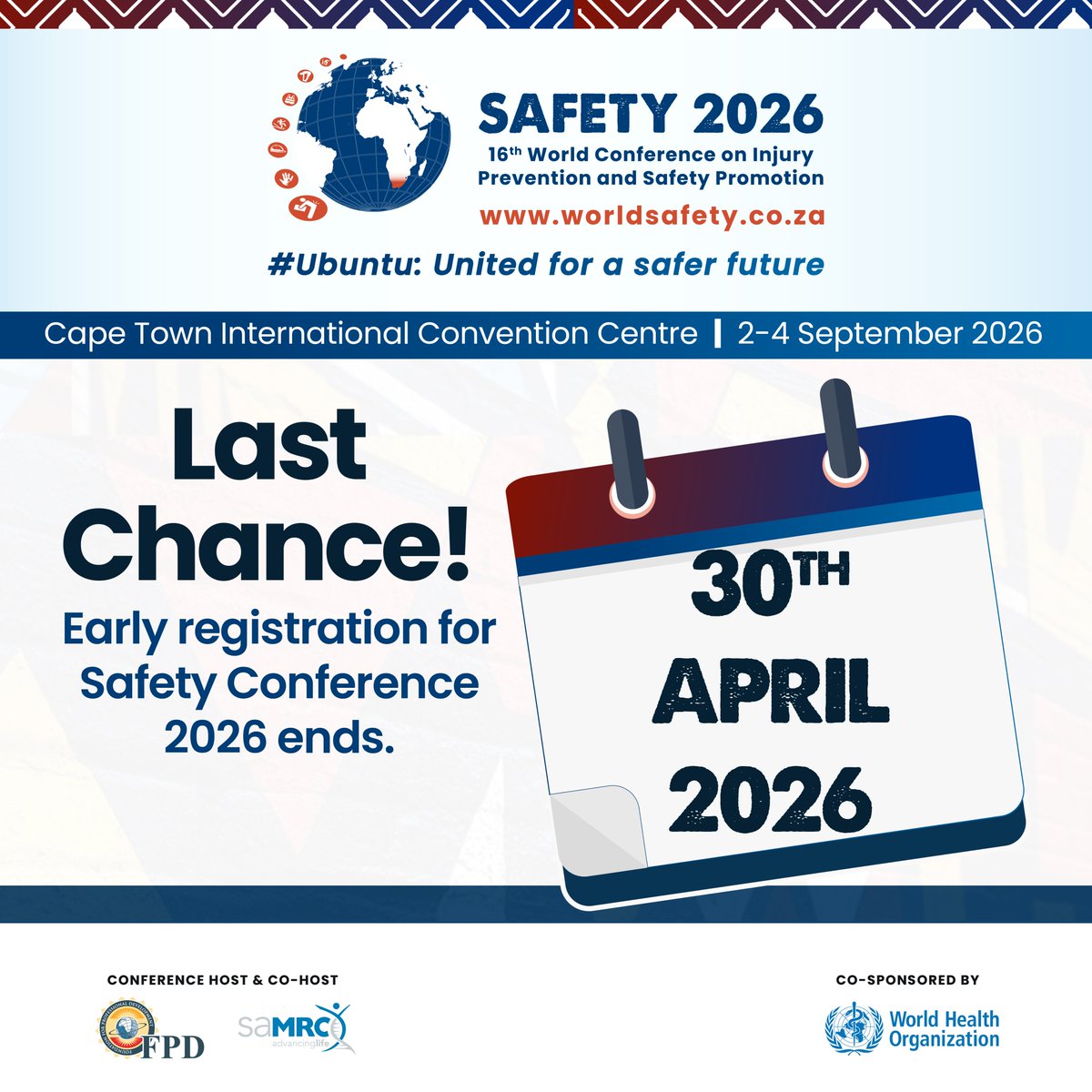 World Conf. Injury Prevention & Safety Promotion tweet media