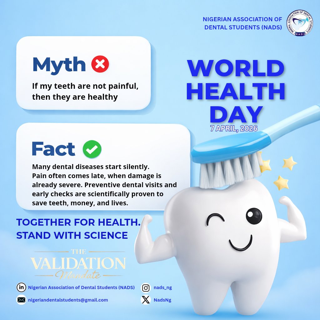 Nigerian Association Of Dental Students (NADS) tweet media