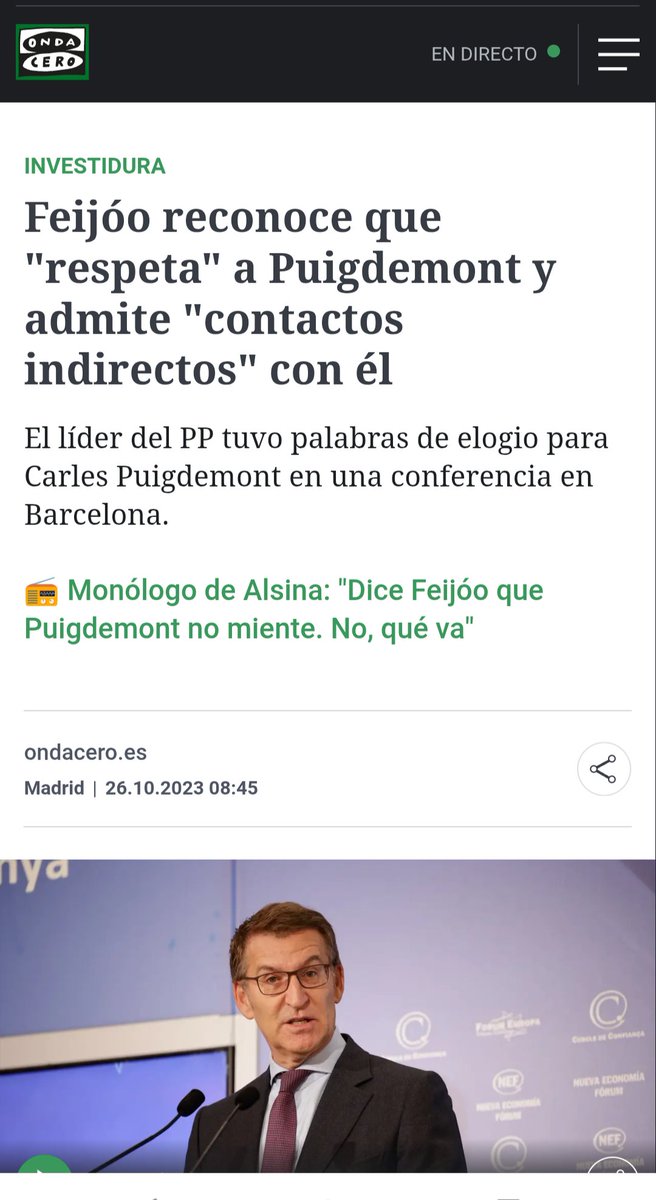 <a href="/ldpsincomplejos/">Luis del Pino</a> <a href="/vox_es/">VOX 🇪🇸</a> El PP se cree que baja por culpa de Vox, pero es un diagnóstico erróneo; el PP baja porque bendice , tapa y pacta con los saqueadores de la España de las autonomías y Vox sube porque lo denuncia;  pero aunque Vox no existiera el PP , gracias a sus PPactos taPPadera, no subiría.