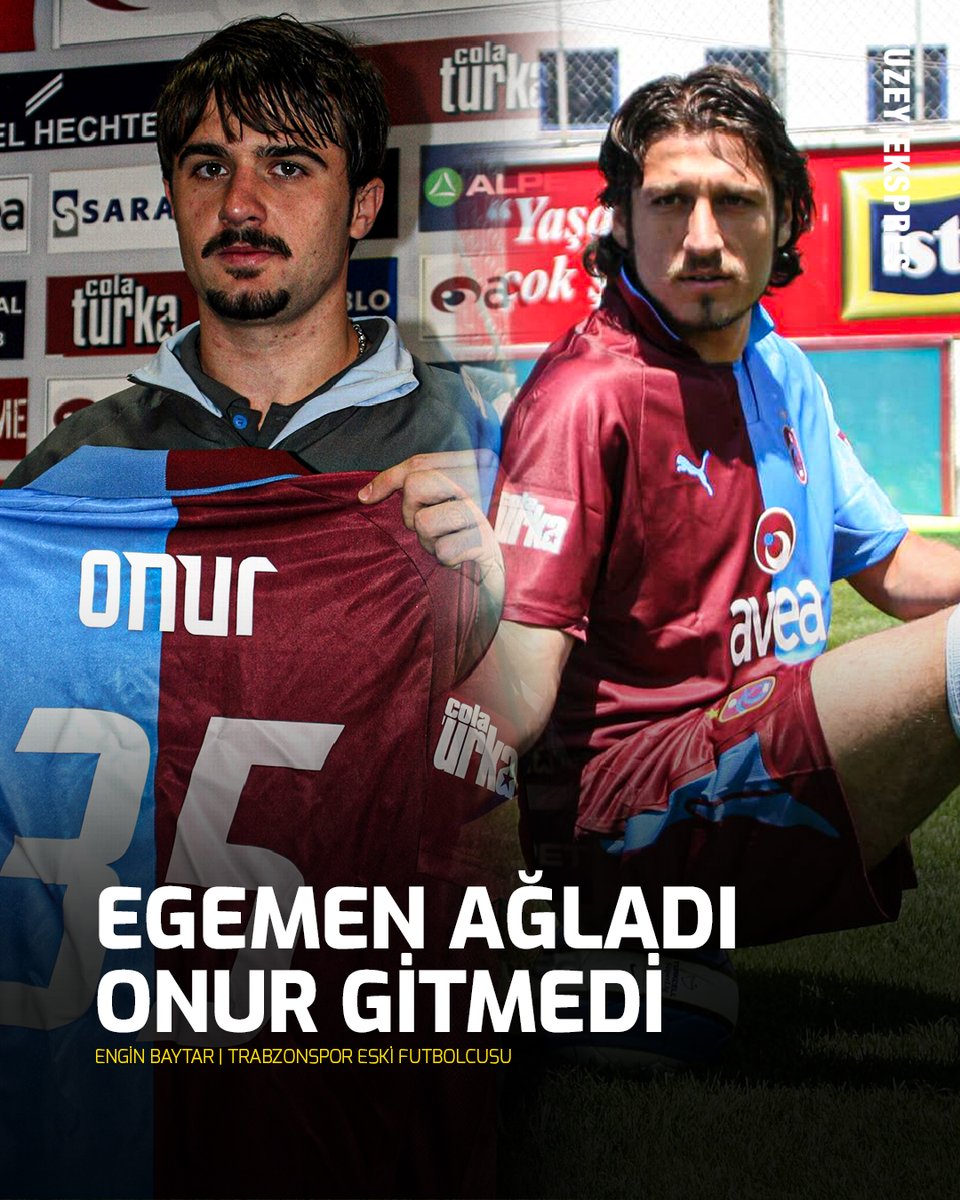 Kuzeyekspres61's tweet photo. "NİYE ONLARA 'HAİN' DEMEDİNİZ?"

Engin Baytar: "Yattara tek başına gitti, ağladı; kimse onun yanında değildi. Egemen Korkmaz, malzemeci odasının merdivenlerinde gitmemek için ağladı ve herkesi gönderdiler. Bir tek Selçuk İnan’ın sözleşmesi bitti, kalmak istemedi.

Ben giderken para kazandırdım. Egemen gitmek istemedi, ağladı; gönderdiniz. Diğer taraftan Jaja, Yattara, Engin, Ceyhun, Umut gitti; herkesi gönderdiniz.

Nasıl Uğurcan’a hain dediler? Niye 82 puan toplayan takımdan 11-12 kişi gönderilirken, bir kişi gönderenlere kimse “Siz hainsiniz, bu takımı nasıl bozarsınız?” demedi? Niye demediniz?" (10 Numara)