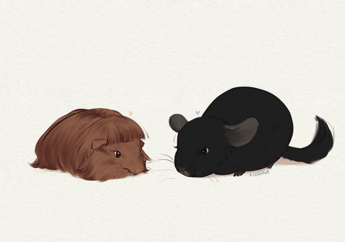 kidovna's tweet photo. and here is old art of will and mike as rodents https://t.co/q64nDVU2S2