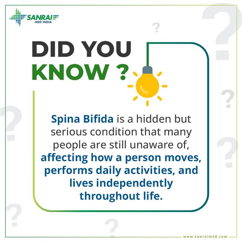 SanraiMed_India's tweet image. Spina Bifida is a condition many people don’t fully understand, but it can influence mobility, strength, and daily life from birth, requiring ongoing care, support, and the right mobility solutions.

#spinabifida #healthawarenesss #AwarenessMatters #disabilityawareness #SanraiMed