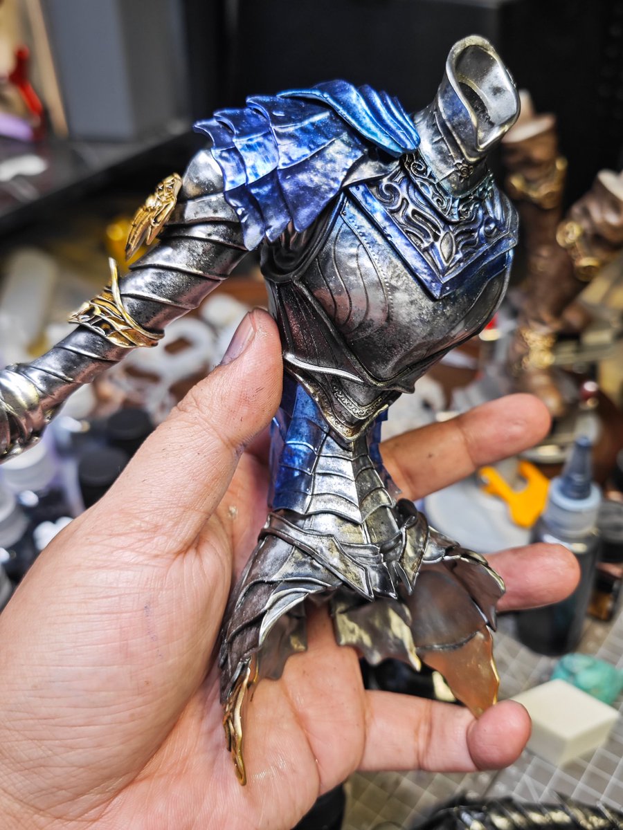 Tanse15's tweet image. 冷たい谷の踊り子
WIP
原型：司夜
#DarkSouls3