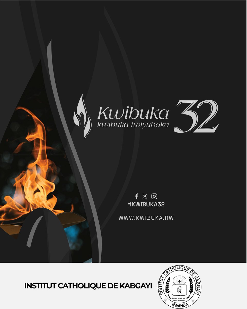 Abayobozi, abakozi n’abanyeshuri  ba <a href="/ICKKabgayi/">Institut Catholique de Kabgayi (ICK)</a>  twifatanyije n’Abanyarwanda n’Isi yose kwibuka ku nshuro ya 32 Jenoside yakorewe Abatutsi mu 1994.

Twibuke Twiyubaka

#Kwibuka32