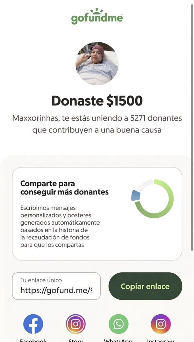Maxxorinhas GC se suman a la causa y hacen una donación en pro de la salud de la mamá de Steffany Loaiza y Kimberly Loaiza.

De parte del GC le deseamos pronta recuperación! ❤️‍🩹