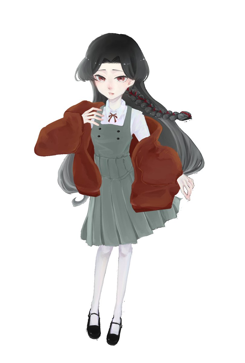 lowolll3's tweet photo. おおむね2ヶ月遅れのご提出をさせていただいても？
（当時ノロを患いすべてが死んでいたにんげん）

あきよしさんに描いてもらって、すじこさんのお嬢さんをかかせてもらってました〜！ありがとうね〜〜！ https://t.co/GBYUly47tW