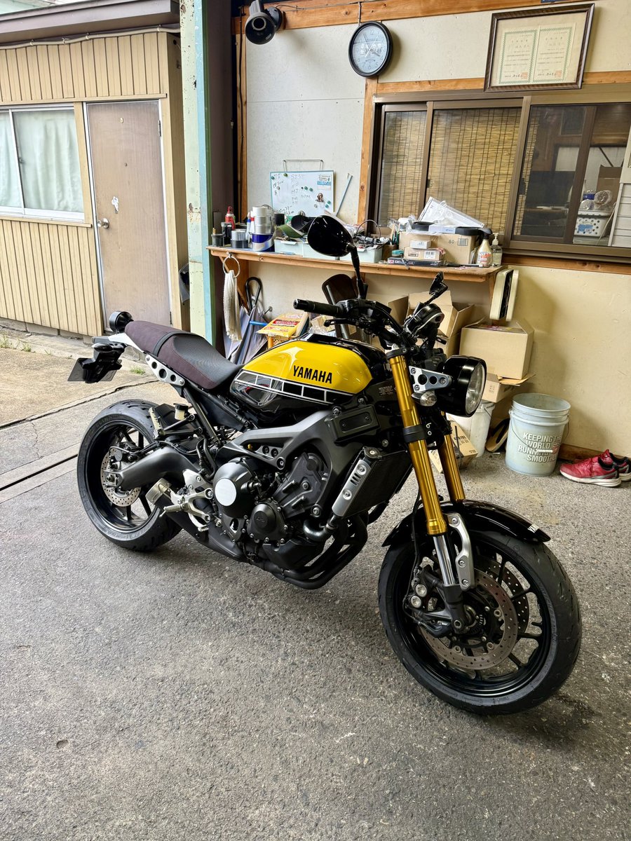 yo_gn125h's tweet photo. 【久々のバイク投稿】
グッツィとテネレを生贄にし、XSRを召喚することが出来ました🏍³₃
足つきはBADです🙅🏻‍♀️笑
対戦よろしくお願いします！！！！！😊 https://t.co/dreeai4WK9