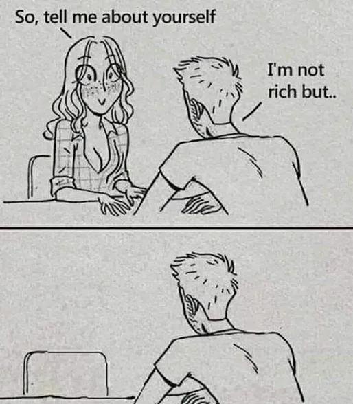 Correct me if I'm wrong but a broke man in this generation is only loved by his mother.