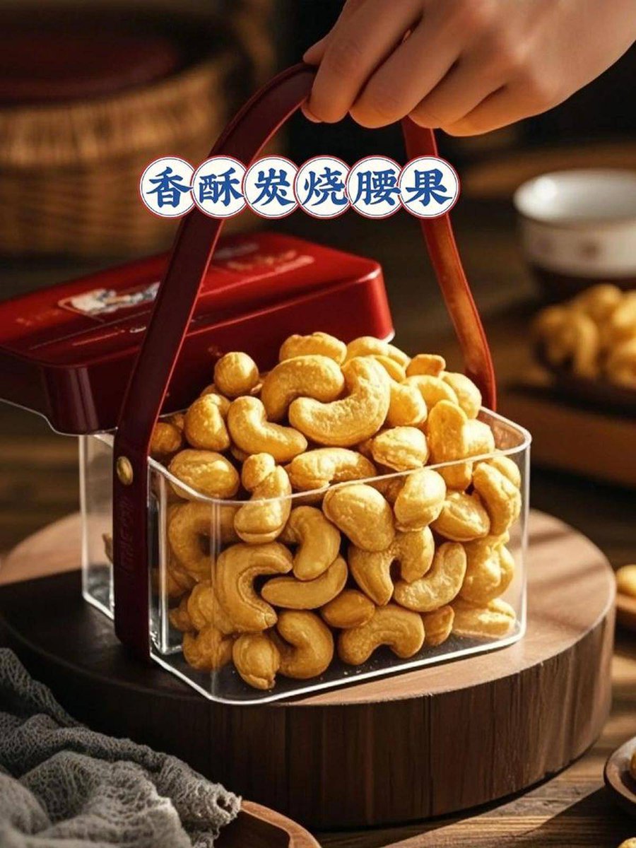 TravTankSlater's tweet image. Sharing these crispy honey-glazed cashews with my crew—salty-sweet perfection in every bite! Who’s grabbing a handful  #SnackTime #NutLovers