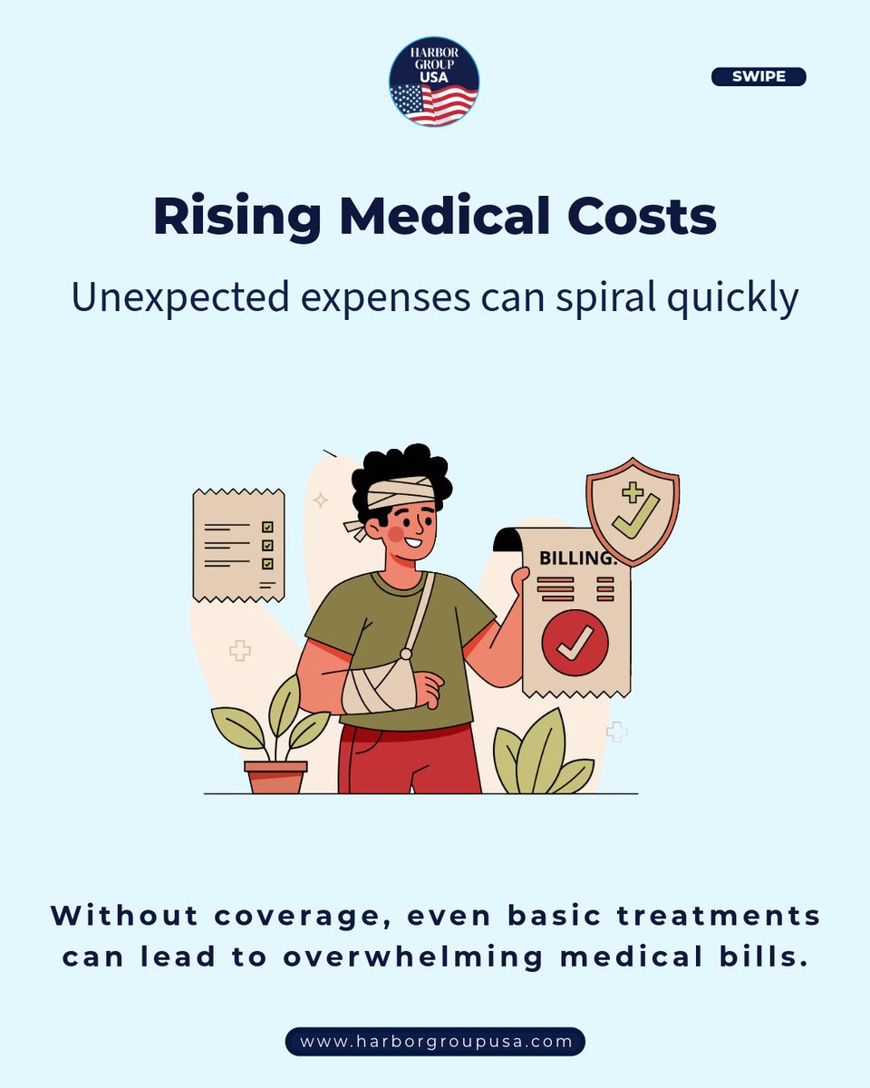 HarborUsa's tweet photo. One unexpected medical situation can change everything.

Being unprepared can lead to stress, high costs, and limited care options. Stay ahead your future self will thank you.

👉 Check the link in bio

#StayPrepared #HealthMatters #WellnessFirst #SmartPlanning https://t.co/RMNddJ963s