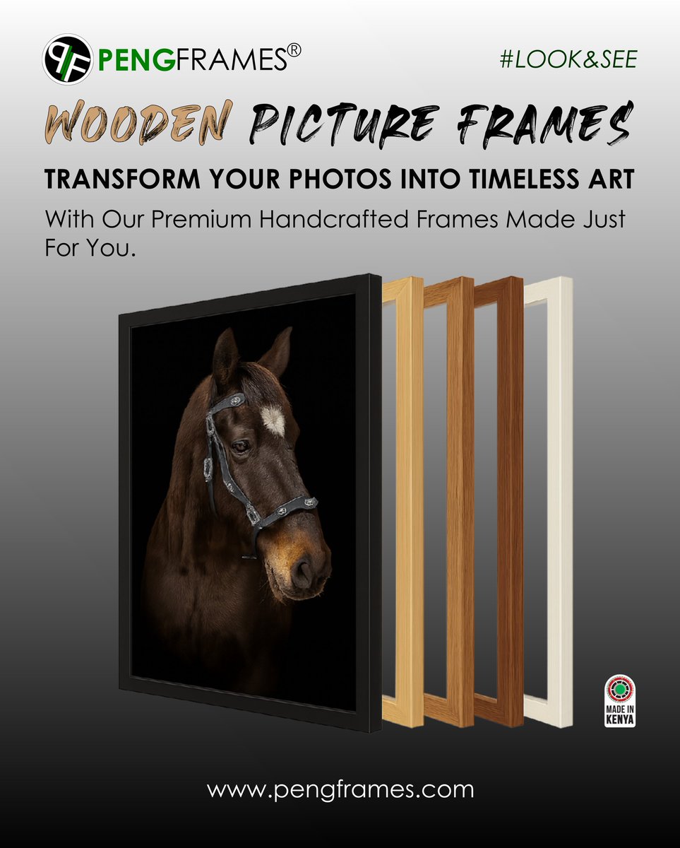 PengFrames's tweet photo. WOODEN PICTURE FRAMES

Transform your photos into timeless art.

With our Premium Handmade Wooden Picture Frames made just for you.

Perfect for your home, office, or as a gift.

Order Now:
https://t.co/vyJMn396np
0797400931

***
#PengFrames #LookAndSee #WoodenPictureFrames https://t.co/PS1Hz2h1Aj