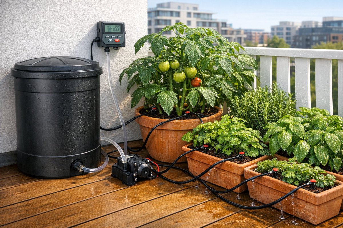 technikkramnet's tweet image. Tropfbewässerung automatisieren: Komplette Anleitung für Balkon und Terrasse

technikkram.net/blog/2026/04/0… #Terrasse #Homematic #SmartHome